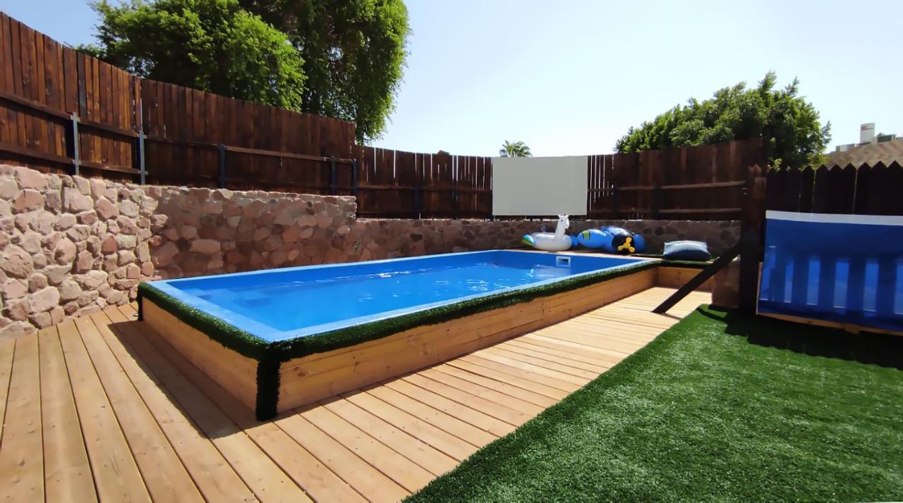 Guest House "Villa Klara Eilat" Heated Pool And Sauna All Year Round المظهر الخارجي الصورة