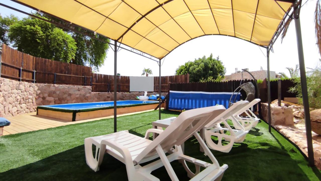 Guest House "Villa Klara Eilat" Heated Pool And Sauna All Year Round المظهر الخارجي الصورة