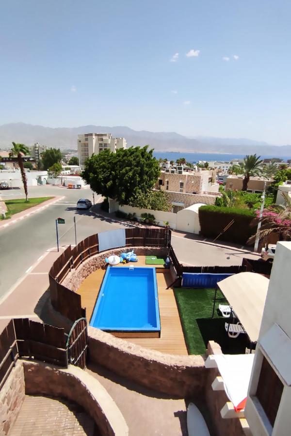 Guest House "Villa Klara Eilat" Heated Pool And Sauna All Year Round المظهر الخارجي الصورة